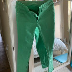 DL1961 Jeans/Emma Leggings Green, size 26